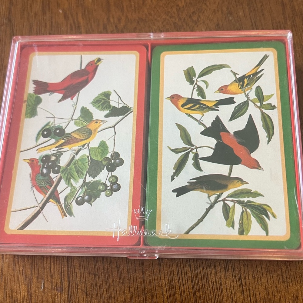 Vintage Hallmark “Audubon Birds” Bridge Playing Cards